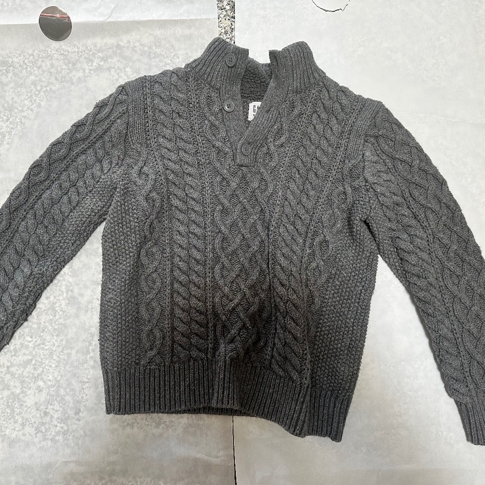 Gap Boys XL Cable Knit Sweater 2021 style
